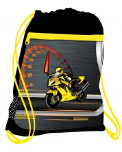 Sportska torba Belmil - Super Speed Yellow, s velikim pretincem i džepom sa zatvaračem